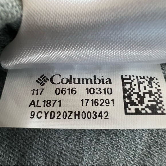 COLUMBIA Half Button Down Green Lightweight Hoodie Women's Size S - Picture 16 of 16